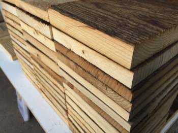  Reclaimed wood tiles 
