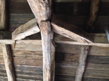  Old timber decoration  