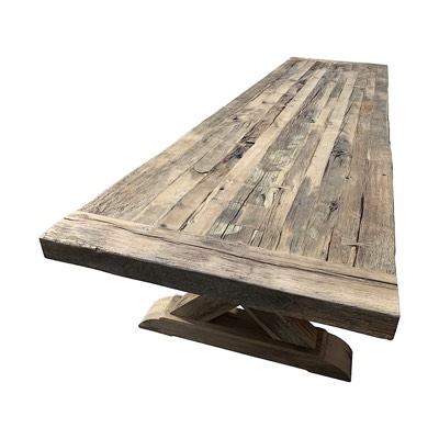  Rustic dining table 
