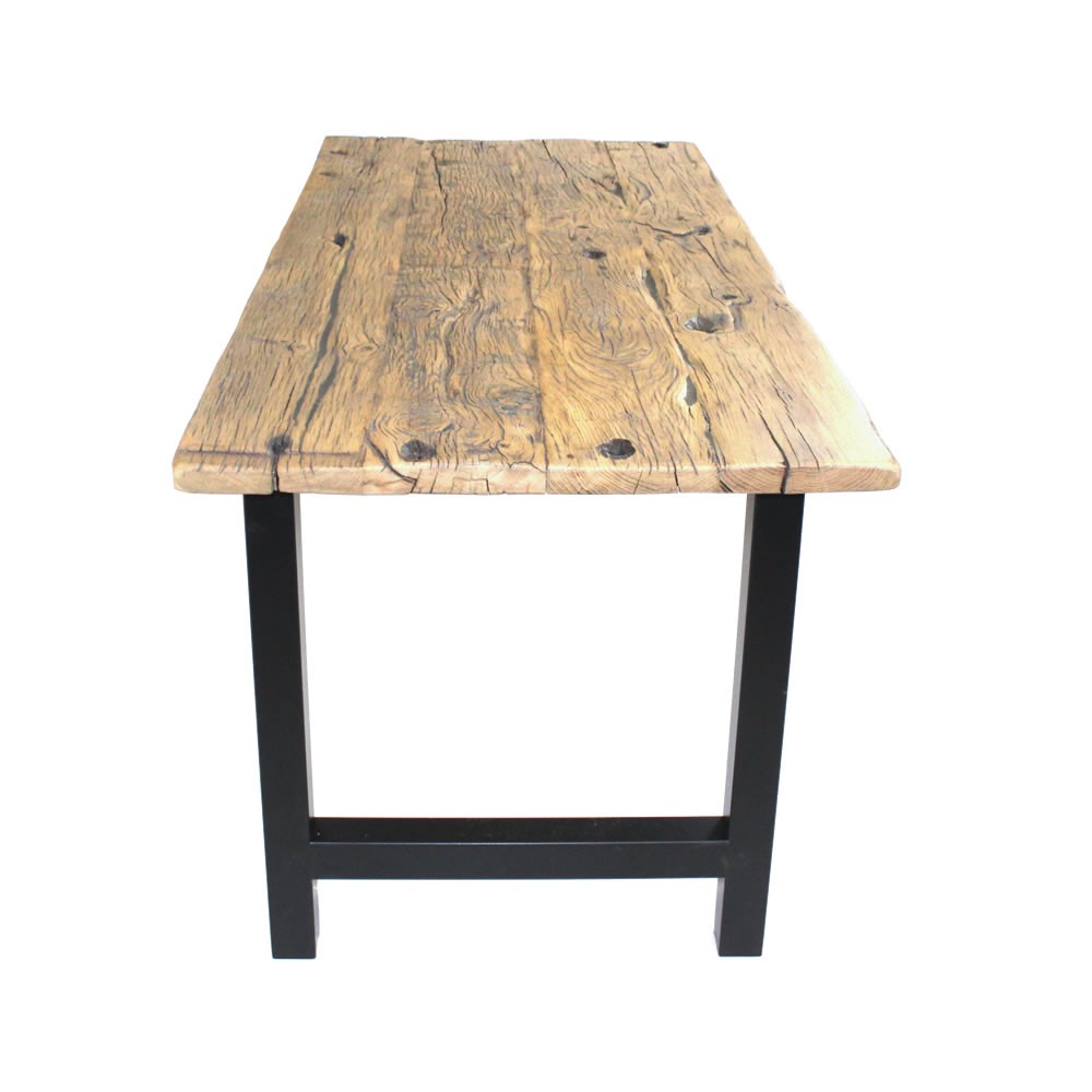  reclaimed wood coffee table, old oak table, barn wood table 