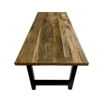 rustic table, barn wood table, recycled wood table