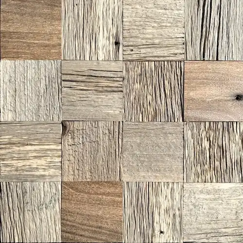  Une image en gros plan de carreaux de bois 