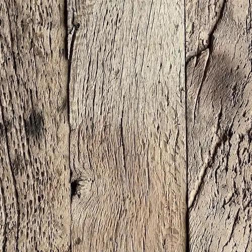  Un gros plan d'un mur en bois de bardage chêne 