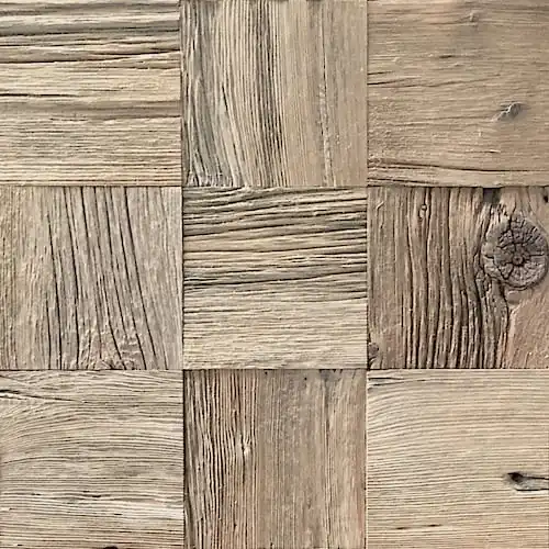 Une image en gros plan d’un mur en bois bois vieilli