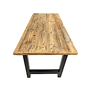 table vieux bois brun, table vieux bois, table vieux sapin